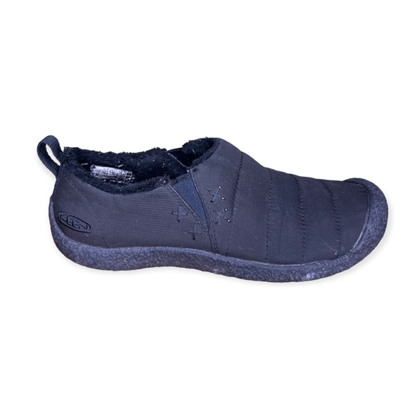 Keen | Shoes | Keen Womens Houser Ii Slipper Size 85 Black Slip On Cozy Fur  Lined | Poshmark